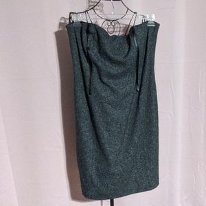 BRAND NEW - Shape FX Dress - BLK/Leather Strapless